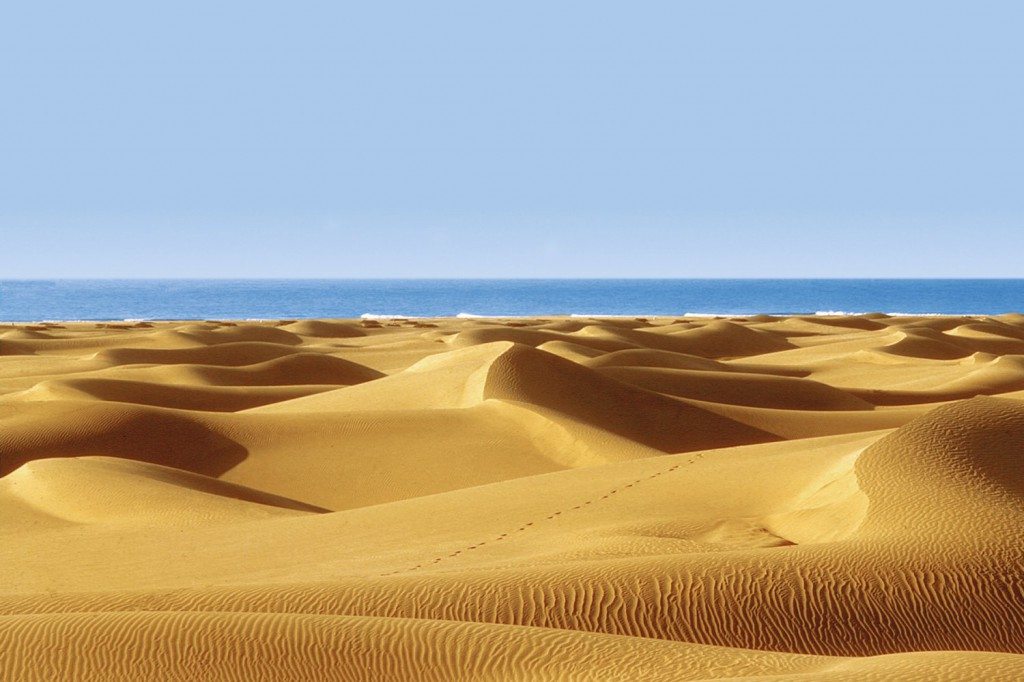 Sand dunes Maspalomas, Gran Canaria
