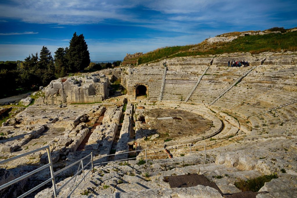 Neapolis Archeological park Syracuse
