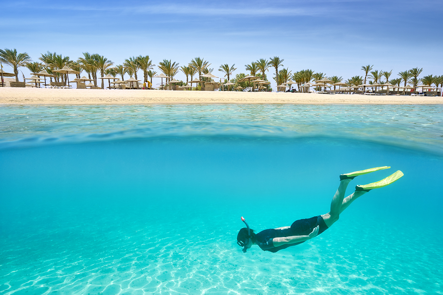 Ain Sokhna beach in Egypt